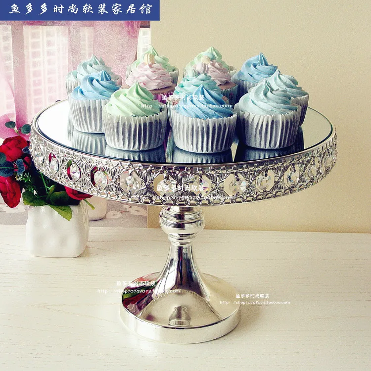 fashion glass cake stand
