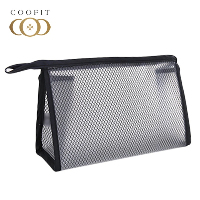 Coofit Simple Unisex Toiletry Bag Casual Portable Nylon Waterproof