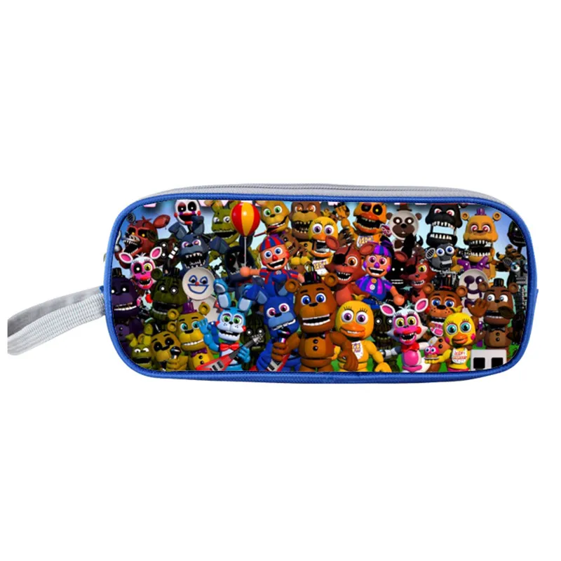 

FVIP Five Nights At Freddy`s Cute girl Gravity Falls Anime Pencil Cases Cosmetic Cases Pencil Holder Kids Cases Makeup Cases