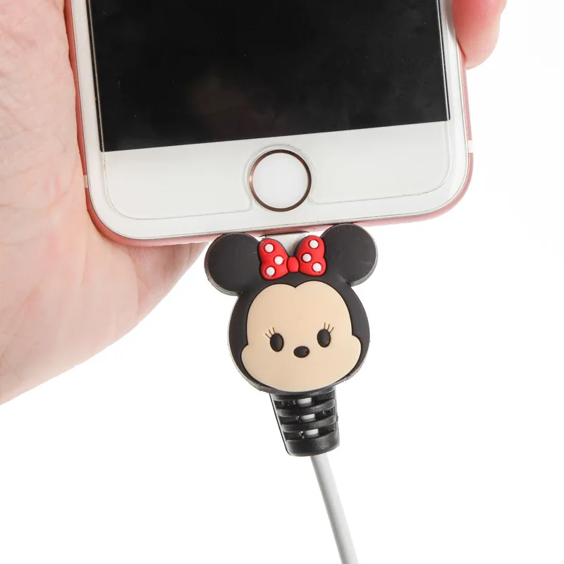 2 шт./пакет прекрасный кабель протектор Зарядное устройство USB устройство для сматывания шнура питания для Apple IPhone для смартфона для защиты кабеля украшения