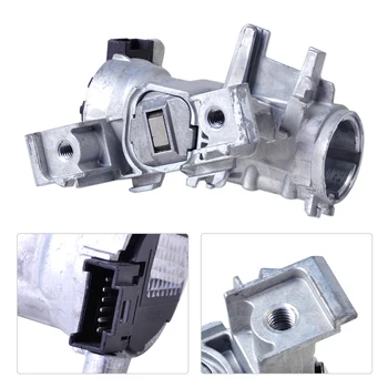 

CITALL 1K0905865 1K0905851B Ignition Starter Switch Steering Lock for Audi A3 TT Quattro R8 VW Golf Jetta Rabbit Tiguan MK5 MK6