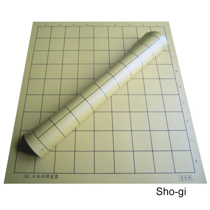 

BSTFAMLY Japan Shogi Top grade Chessboard 33.5*36.5cm Advanced Rubber for International Sho-gi Chess Game Portable Gift LD05