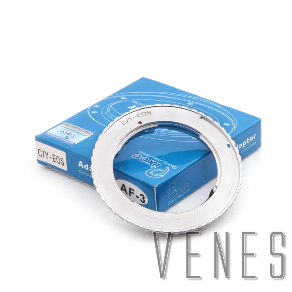 Venes для C/Y EOS 3 го поколения AF подтвержденный адаптер объектива Contax Yashica CY Mount Canon (D)