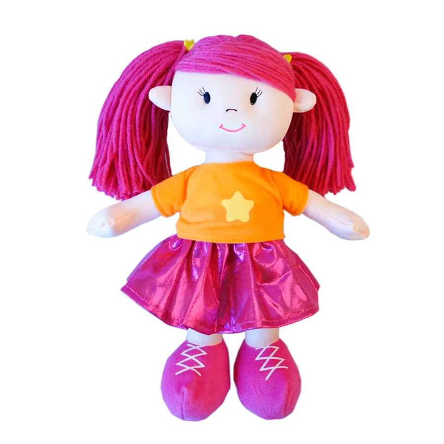 little dolls with colored hair
