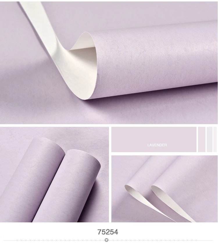 Классические однотонные фиолетовые обои для стен модная спальня гостиная магазины обои papel pintado