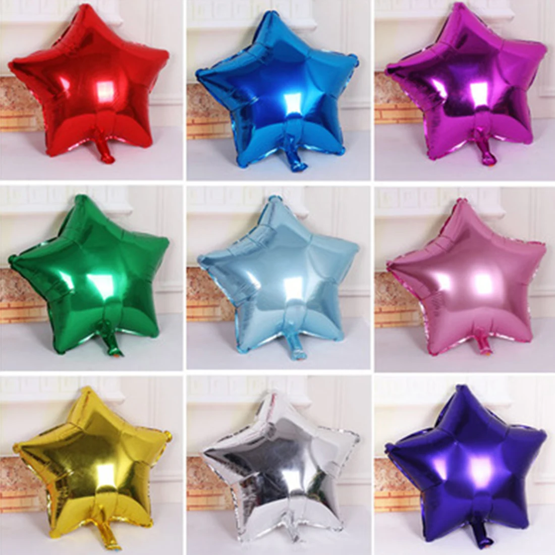 18 inches monochrome aluminum helium balloon wedding holiday party