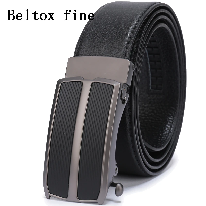 

Automatic Buckle Leather Belts For Men - Mens Ratchet Belt - Dress Casual 28-58'' Dual use Designer Ceinture cinturones hombre