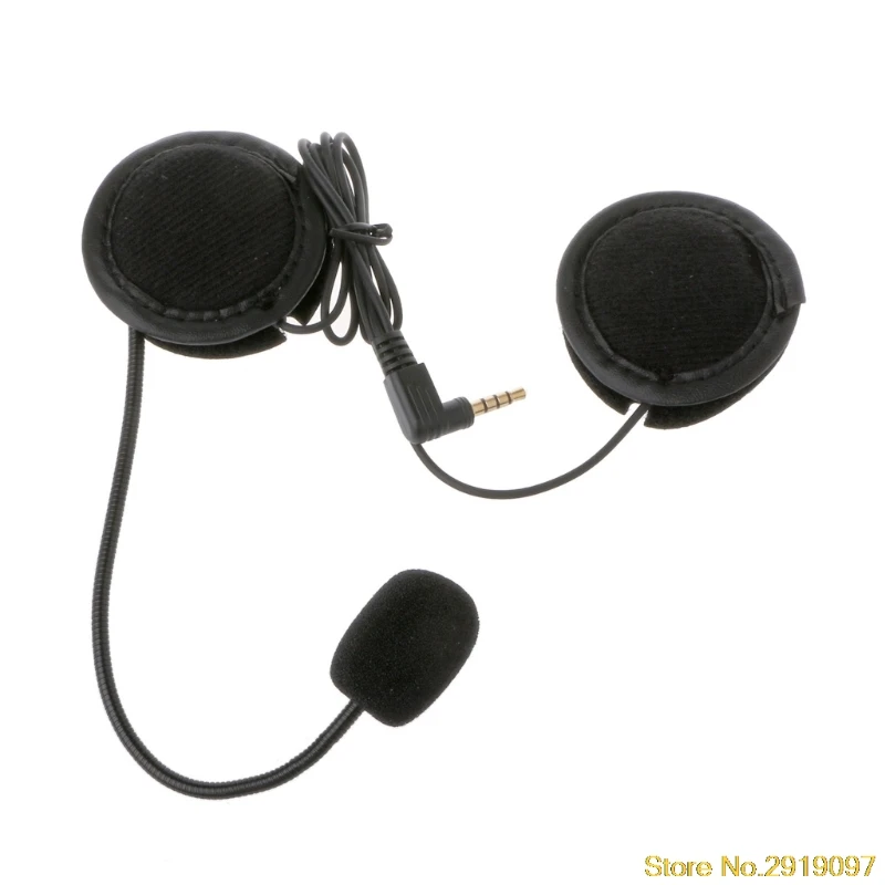 

Microphone Speaker Soft Accessory For Motorcycle Intercom Work with 3.5mm-plug Drop Shipping Support