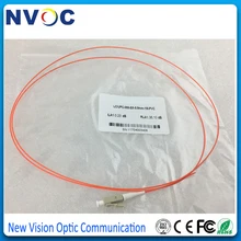 10 шт./лот, 10 г, 50/125, LC/UPC 1 м волоконно-оптическая косичка, мм, симплексный ПВХ 0,9 мм 1 метр, многомодовая LC UPC волоконная косичка