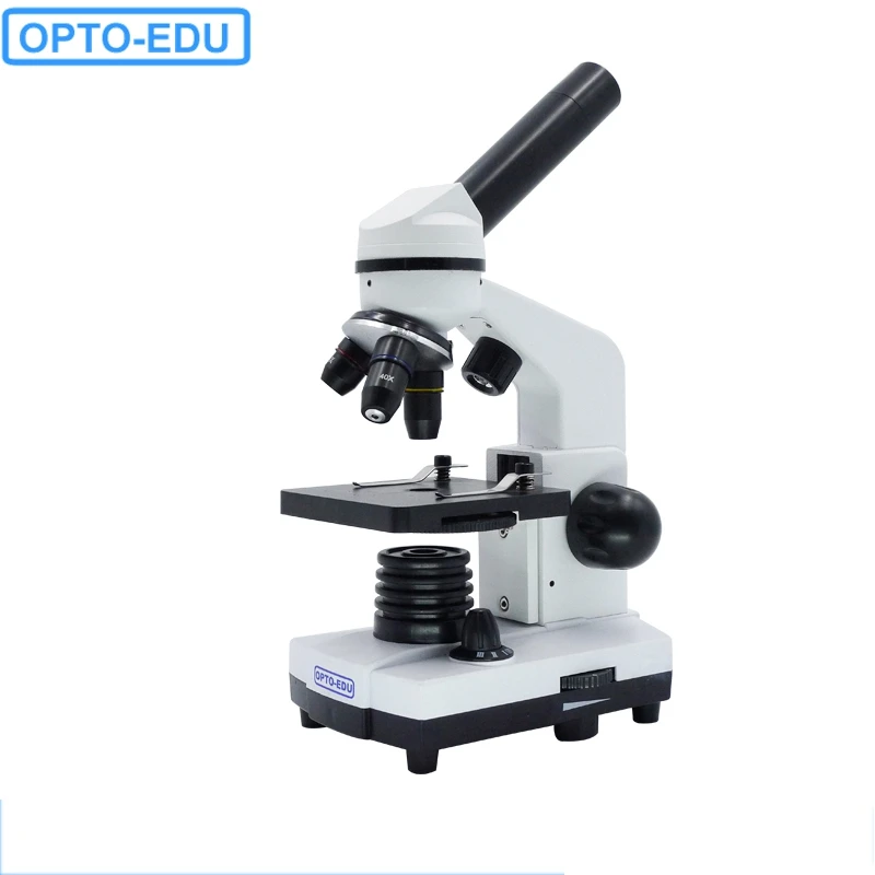 

OPTO-EDU Student Biological Monocular optical Microscope 40X 100X 400X Magnification UP/Bottom LED A11.1529