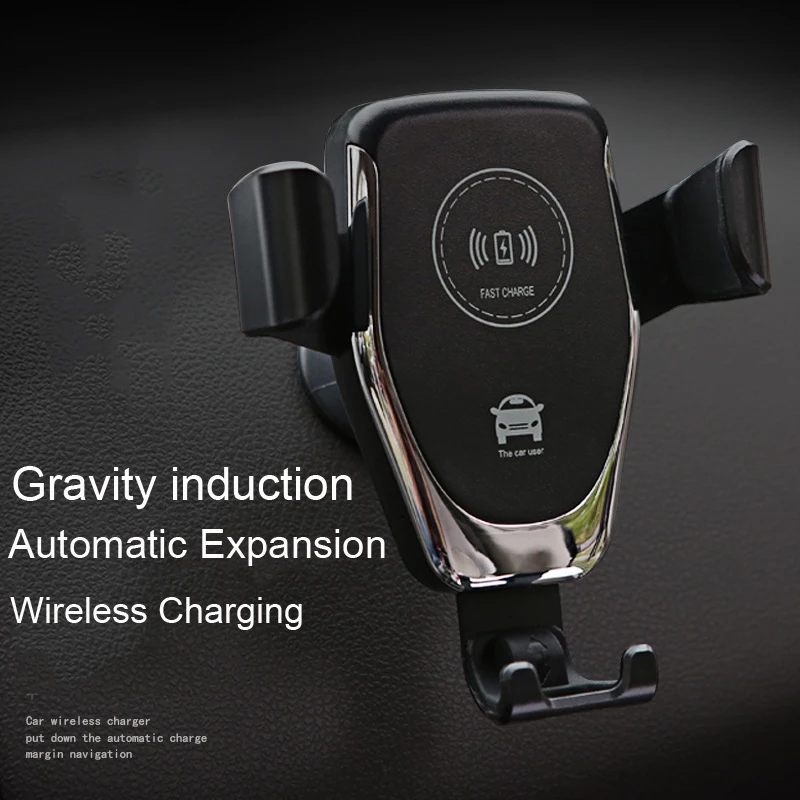 

Gravity induction Car Qi Wireless Charger For iPhone XS Max X XR 8 Fast Charging Air Vent Phone Holder For Samsung Note 9 S9 S8