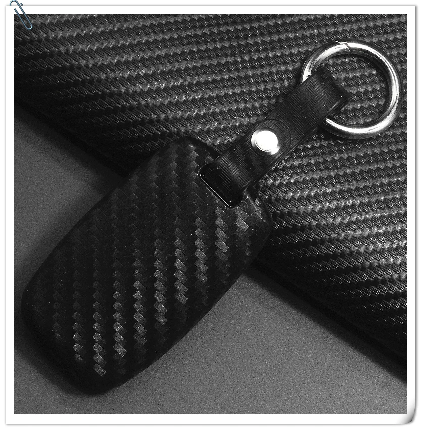 Keyforkess Car Smart Key Cover custodia in Silicone al carbonio per Kia Rio K2 Sedona Optima Ceed Sportage Soul Sorento Cerato Spectra Carens 10 Keyforkess Car Smart Key Cover custodia in Silicone al carbonio per Kia Rio K2 Sedona Optima Ceed Sportage Soul Sorento Cerato Spectra Carens -