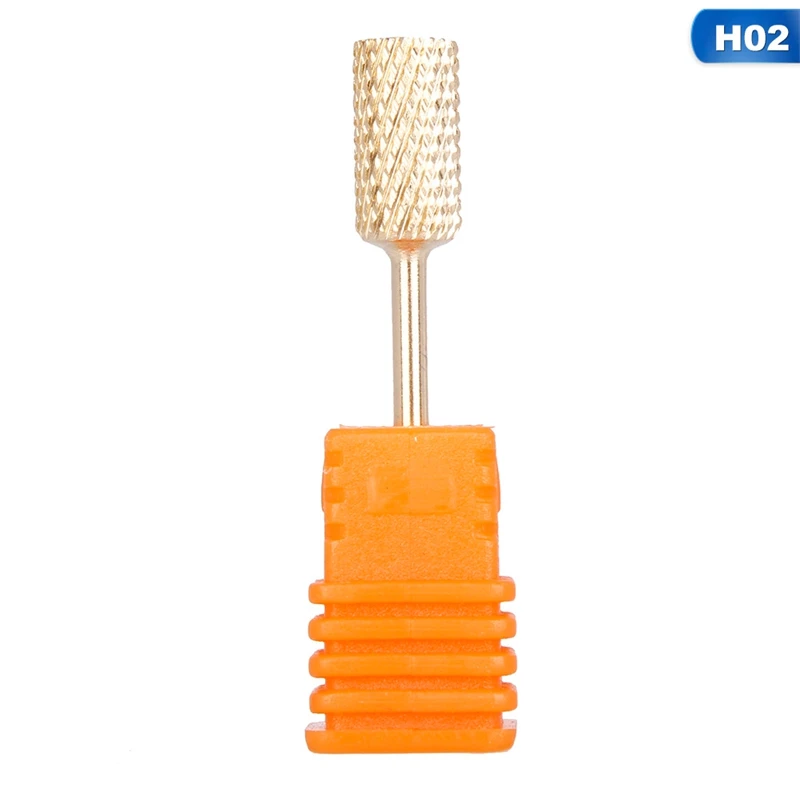 12 Kinds Electric Alloy Bit Nail Drilling Drills Grinding Head Manicure Drill Bit Accessories Polishing Tool for Carving - Цвет: 02