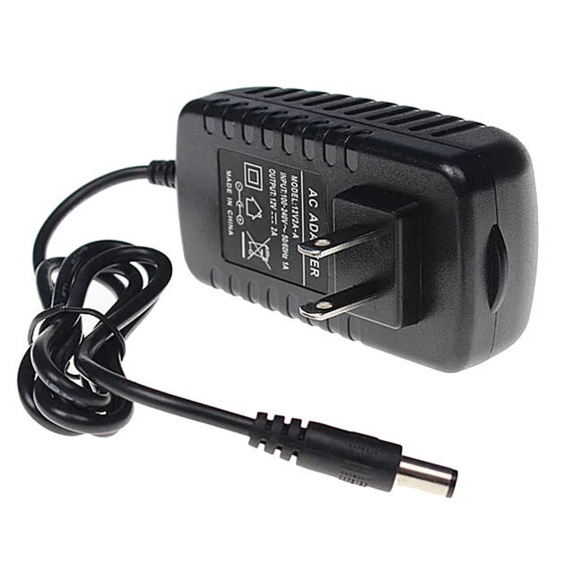 High Quality CCTV Camera Power Adapter AC/DC Adapters AC 100V 240V US