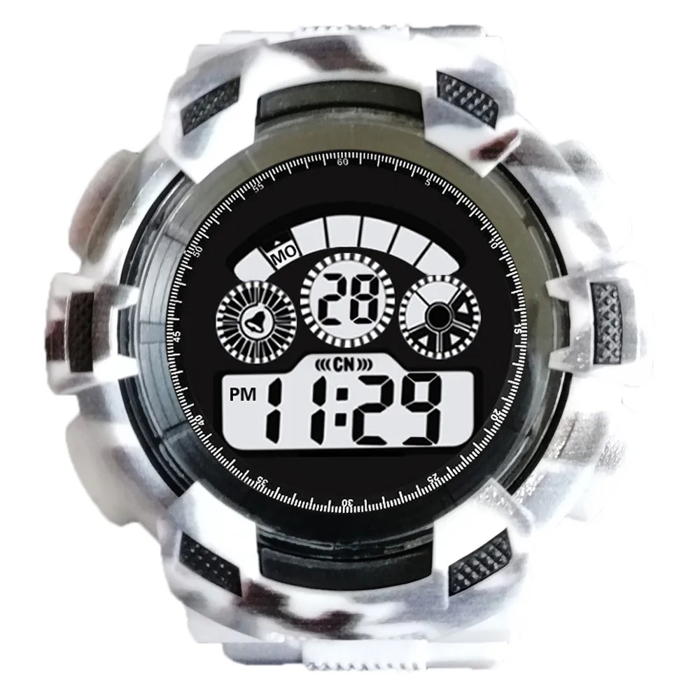 Модные высококачественные мужские часы для отдыха, Роскошные Аналоговые Цифровые Военные Спортивные СВЕТОДИОДНЫЙ водонепроницаемые наручные часы reloj hombre 30X
