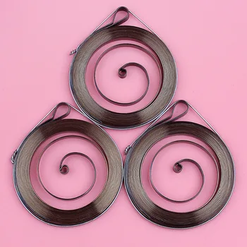 

3pcs/lot Recoil Pull Starter Springs For Chinese 25cc 2500 Komatsu Timberpro Carlton Chainsaw Spare Tool Part