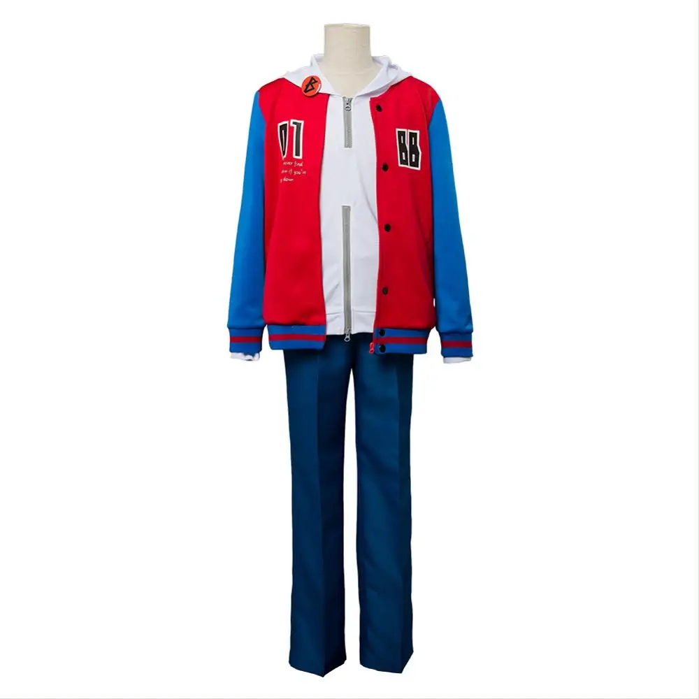 Hypnosis Mic Yamada Ichiro Cosplay Costume DRB Division Rap Battle Outfit - Цвет: Male Size