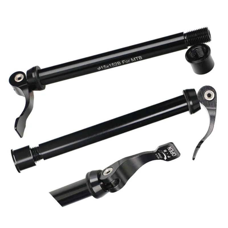 

1pcs CNC alloy Thru axle Skewer 132*15mm Quick Release Bucket Shaft lever for MTB Mountain Bicycle fork Aluminum skewers