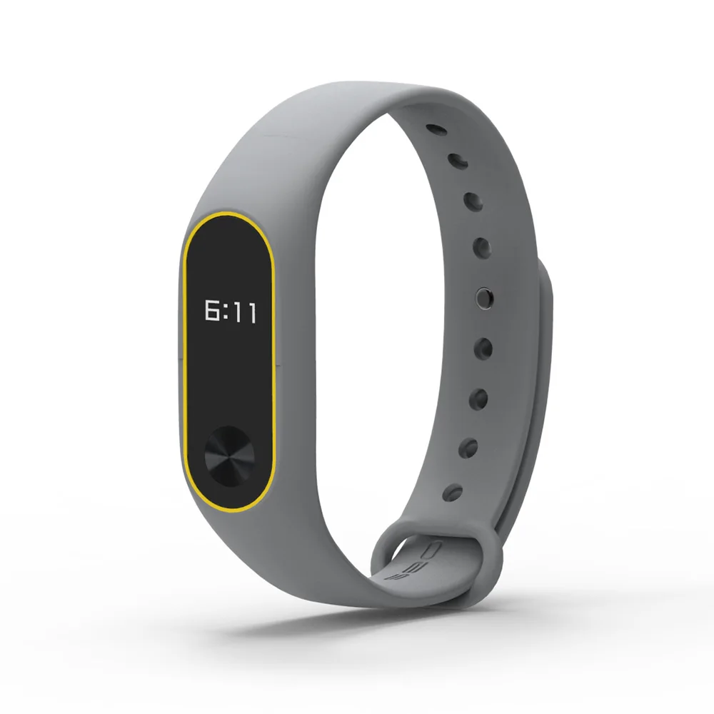 Оригинальный браслет Mijobs Mi Band 2 для Xiaomi сменный Цветной силиконовый ремешок