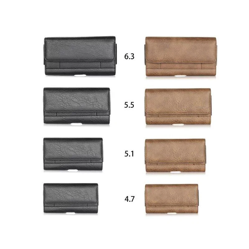 Роскошный Зажим для ремня кожаный чехол для huawei mate 20 Lite 8x P10 Plus Honor 10 чехол для телефона чехол в виде поясной сумки для Redmi Note 5 Plus 6x