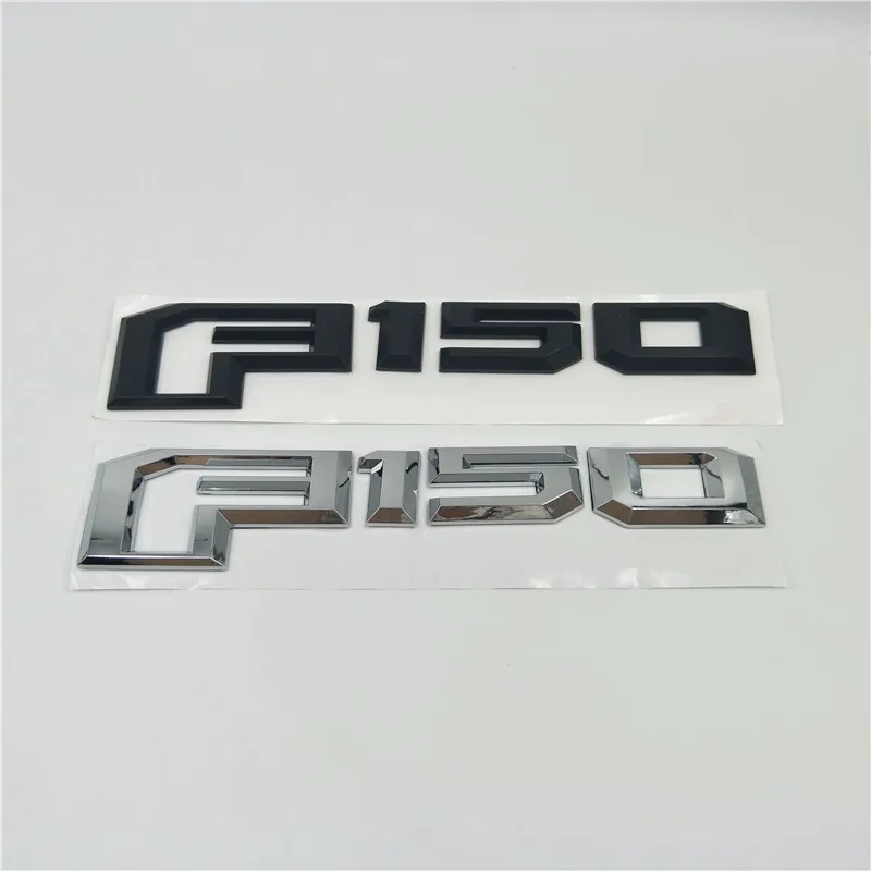 Для Ford F150 F-150 задние ворота Эмблема для багажника черный/Серебряный логотип знак табличка с именем