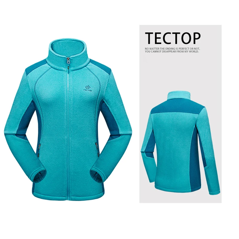 TECTOP зима Для женщин Пеший Туризм флисовая куртка открытый потепления Термальность восхождение Охота Кемпинг ветрозащитное теплое пальто