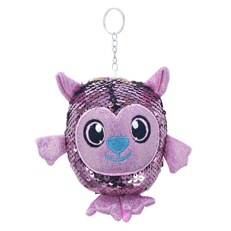 

New sequined Penguin doll key fastener with comfortable handle and fashionable lady bag Pendant