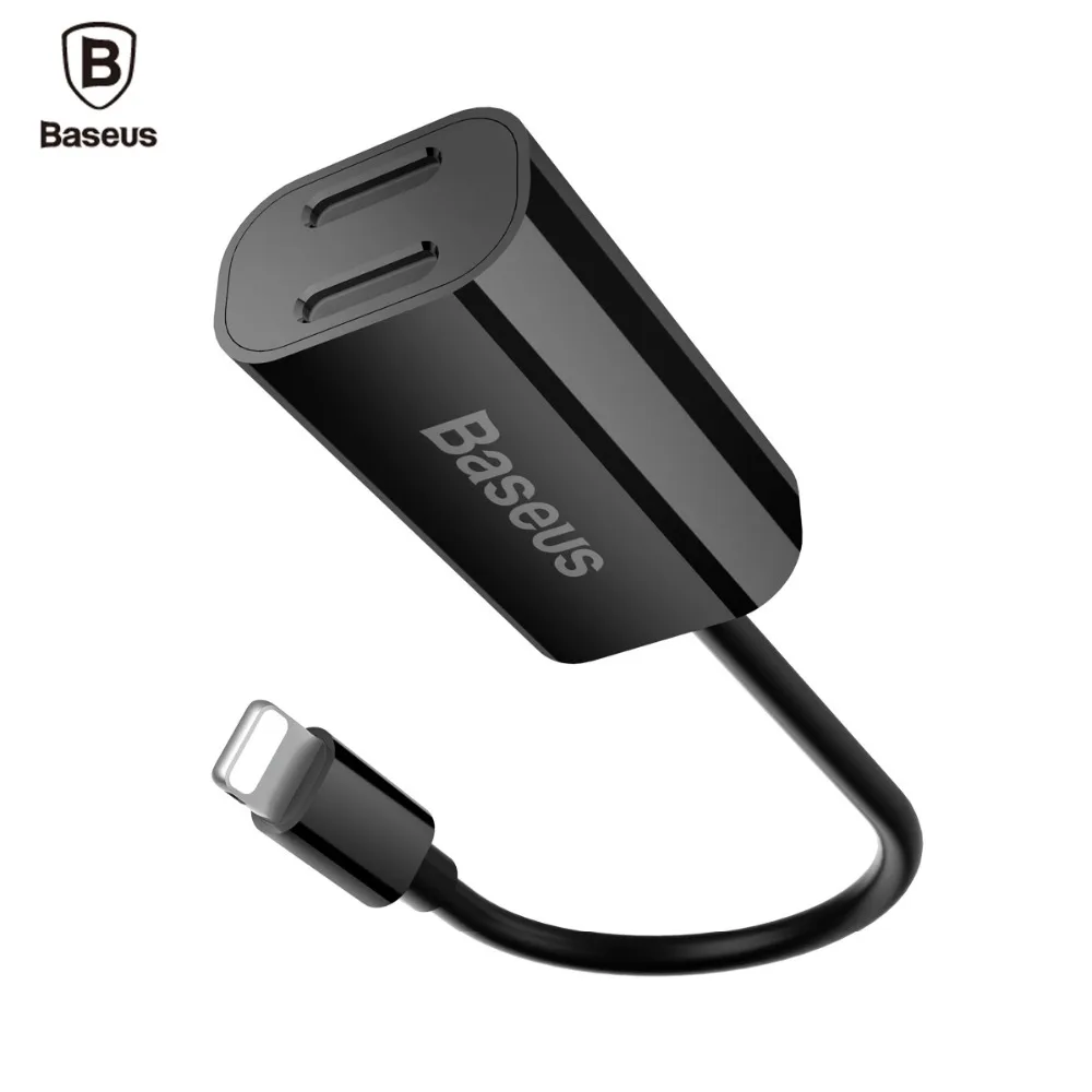 imágenes para L36 de Baseus 2 en 1 Cable Adaptador De Audio y Cargador Para el iphone 7 6 S iPad Adaptador de Carga de Música Llamada Cable imágenes para L36 de Baseus 2 en 1 Cable Adaptador De Audio y Cargador Para el iphone 7 6 S iPad Adaptador de Carga de Música Llamada Cable