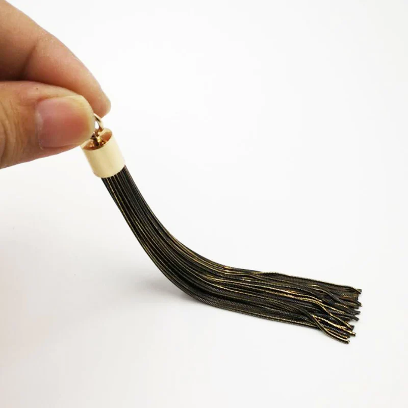 Новое поступление металлическая кисточка Tasbih 3 цвета золотистая черная