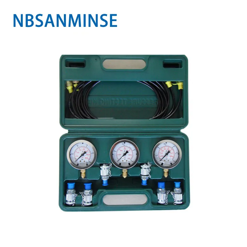 SM2540 63mm 압력 시험 상자 (굴삭기, 선박, 유압 산업 엔지니어용) 탄소강 NBSANMINSE