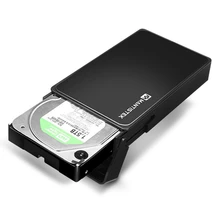 MantisTek MBOX HDD 3.5 Enclosure Case 3.5 SATA III USB 3.0 SSD Enclosure External Case New HDD 3.5 Hard Drive Box With USB Cable