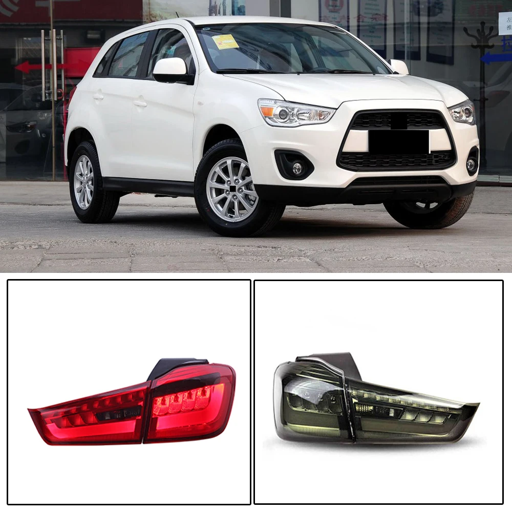 Capqx 1 комплект для Mitsubishi ASX 2013 светодиодный задний светильник хвост светильник в сборе задний тормоз светильник стоп парковки заднего фонаря