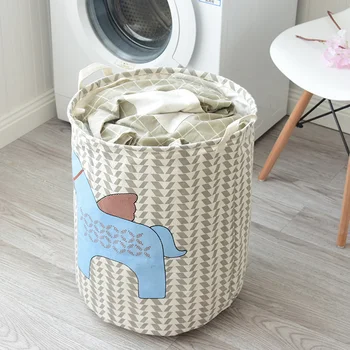 

40*50cm Large Laundry Basket Storage For Toy Washing Basket Dirty Clothes Sundries Storage Baskets Box Cesta Para Ropa Sucia