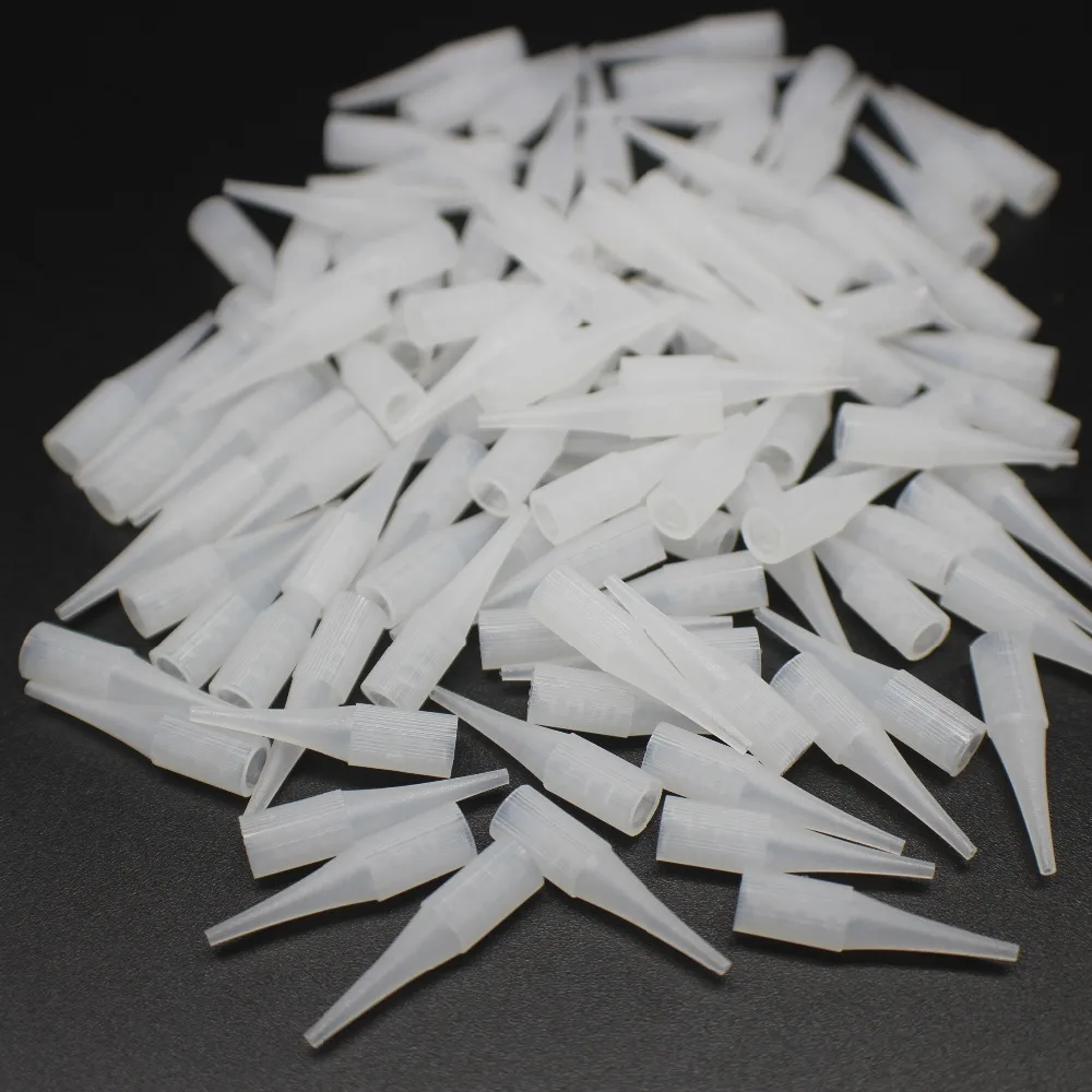 

200Pcs 5RL Tattoo Needle Caps Nozzle For Permanent makeup Tattoo Machine Giant sun