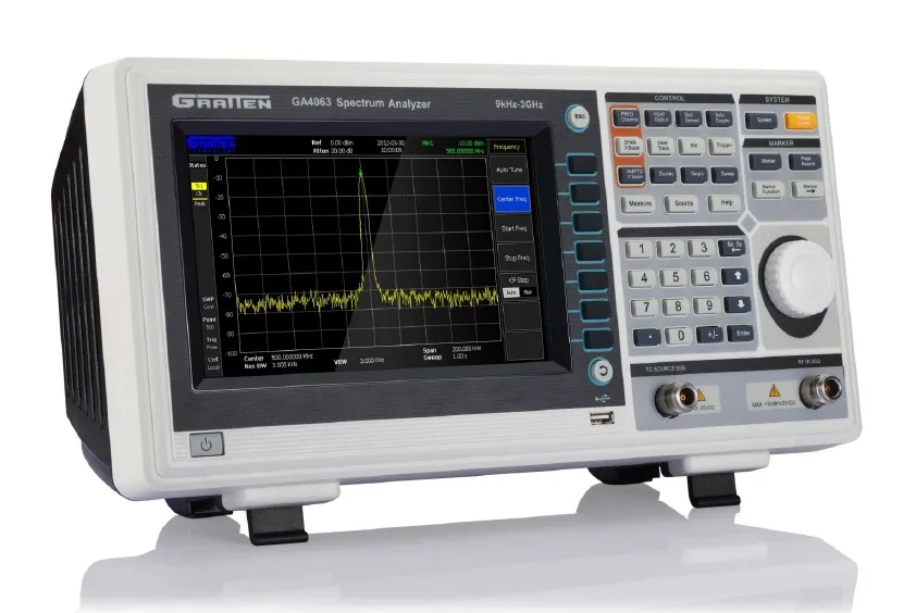 ATTEN GA4064+ TG 9 кГц до 7,5 ГГц цифровой анализатор спектра с отслеживанием генератора