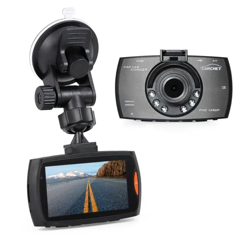 

CARCHET Car DVR Camera Full HD 1080P Car Dashboard DVR Camera Video Recorder 2.7" TFT 6 LEDs Night Vision G-Sensor Car DVR