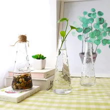 Пасторальный маленький свежий Инс жемчужная стеклянная ваза украшение для дома Статуэтка прозрачный цветок композиция Европа гостиная украшения подарок