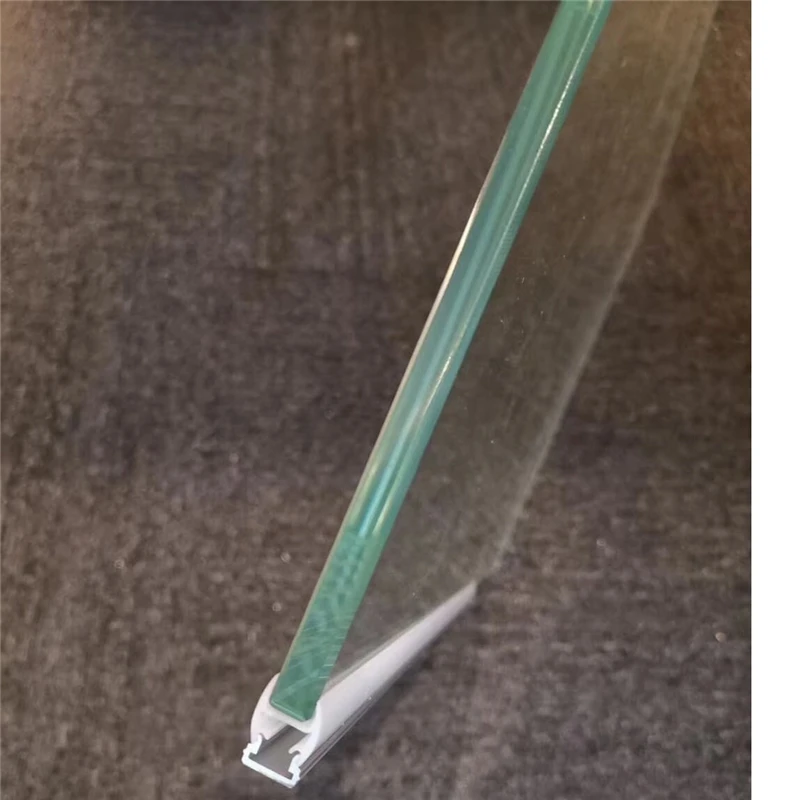 5-30 шт./лот 40 дюймов 8 мм толстое стекло кусачки освещение светодиодный алюминиевый профиль, 10 мм полоса линейный канал для освещения стекла