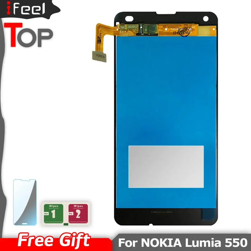 Для Nokia Microsoft Lumia 550 ЖК-дисплей Сенсорная панель экран дигитайзер в сборе + рамка |
