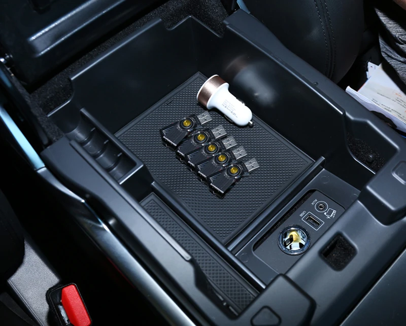 Высокая Летающая центральная консоль подлокотник ящик для хранения перчаток Органайзер поддон лоток для Land Rover Range Rover Sport