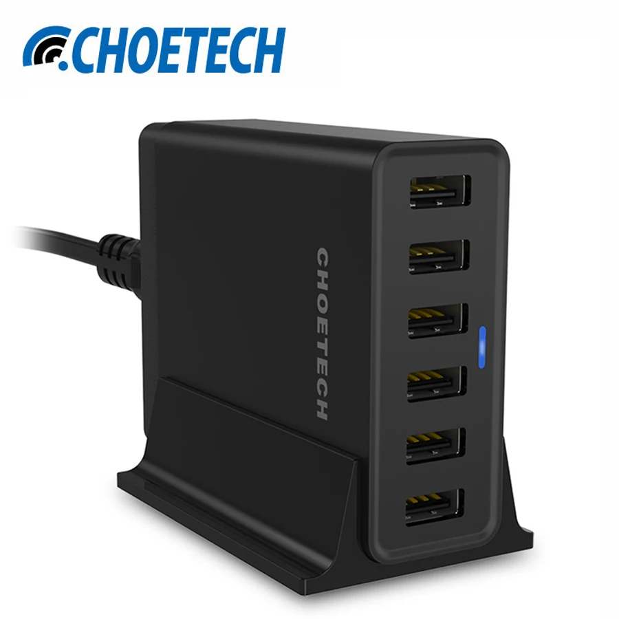 Multi USB Charger CHOETECH 50W USB Charging Station for