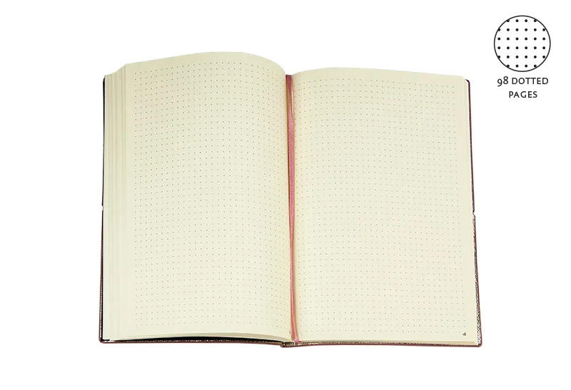 Точечный жесткий чехол A5 блокнот рукопись кожзам винтажный дневник путешественника Bullet Journal Bujo