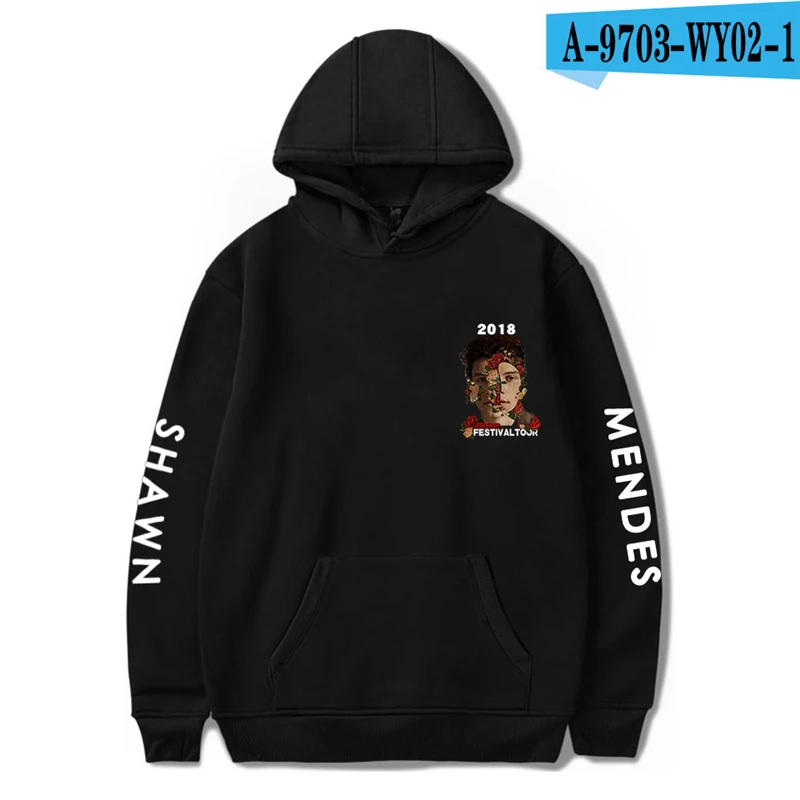 

Shawn Mendes Hoodie Canada Popular Singer Hooded Tracksuit Pullover Printed Oversized Hip Hop Shawn Mendes Clothes Hoodies Women