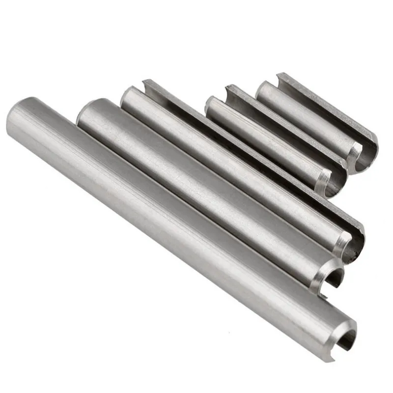 

5PCS GB879 Pin M5 M6 304 Stainless Steel Split Elastic Cylindrical Positioning Opening Spring Cotter