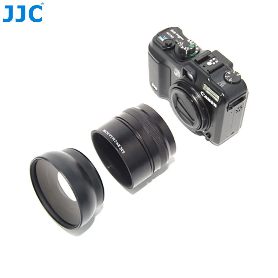 JJC TC-DC58D Teleconverter Conversion Lens Adapter Ring Tubes for 