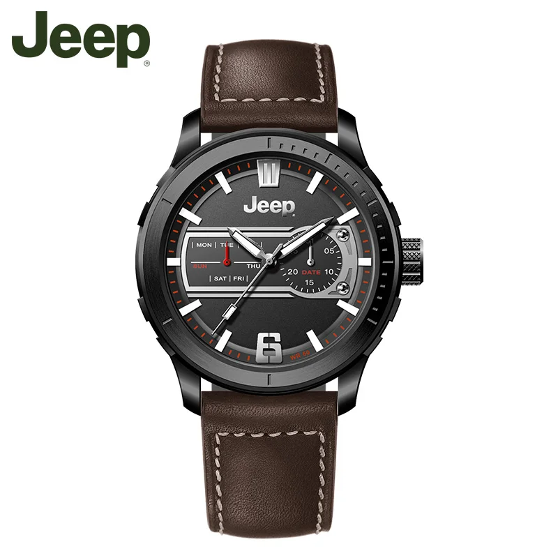 

Jeep Watch Brand Men's Casual Fashion Men Luminous Quartz Watches JPW65602