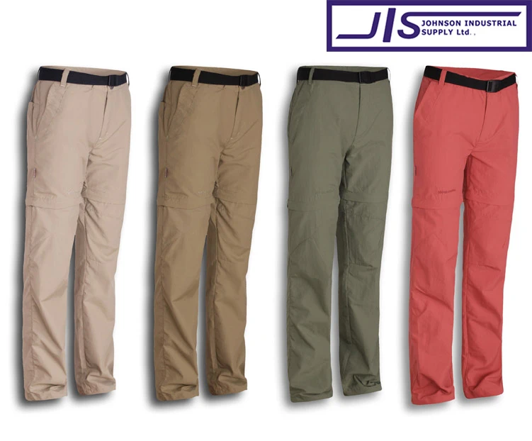 Waterproof Breathable Quick dry UPF 40+ UV protection two detachable