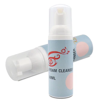 

Eyelashes Cleaning Foam Eyelash Extension Foam Cleanser Affinity and soft skin No Stimulation 60ML Makeup Remover Tool