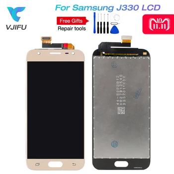 

10PCS Replacement For Samsung Galaxy J3 2017 LCD J330F J330G LCD Display Touch Screen Digitizer For Samsung J3 pro 2017 Display