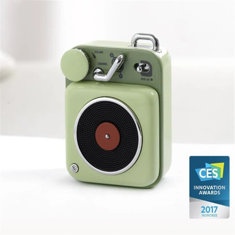 New Xiaomi Cat King Atomic Mini Record Player B612 Bluetooth Intelligent Audio Portable Zinc Alumin
